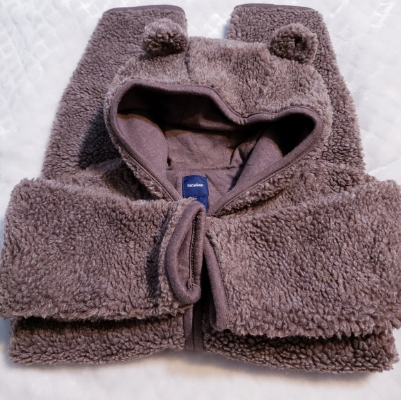 Infant cozy bear onsie - Picture 2 of 2
